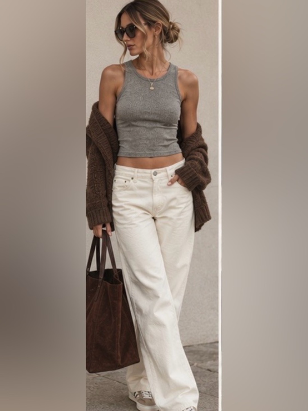 Rag & Bone Piper Carpenter Women’s Jeans in Ecru